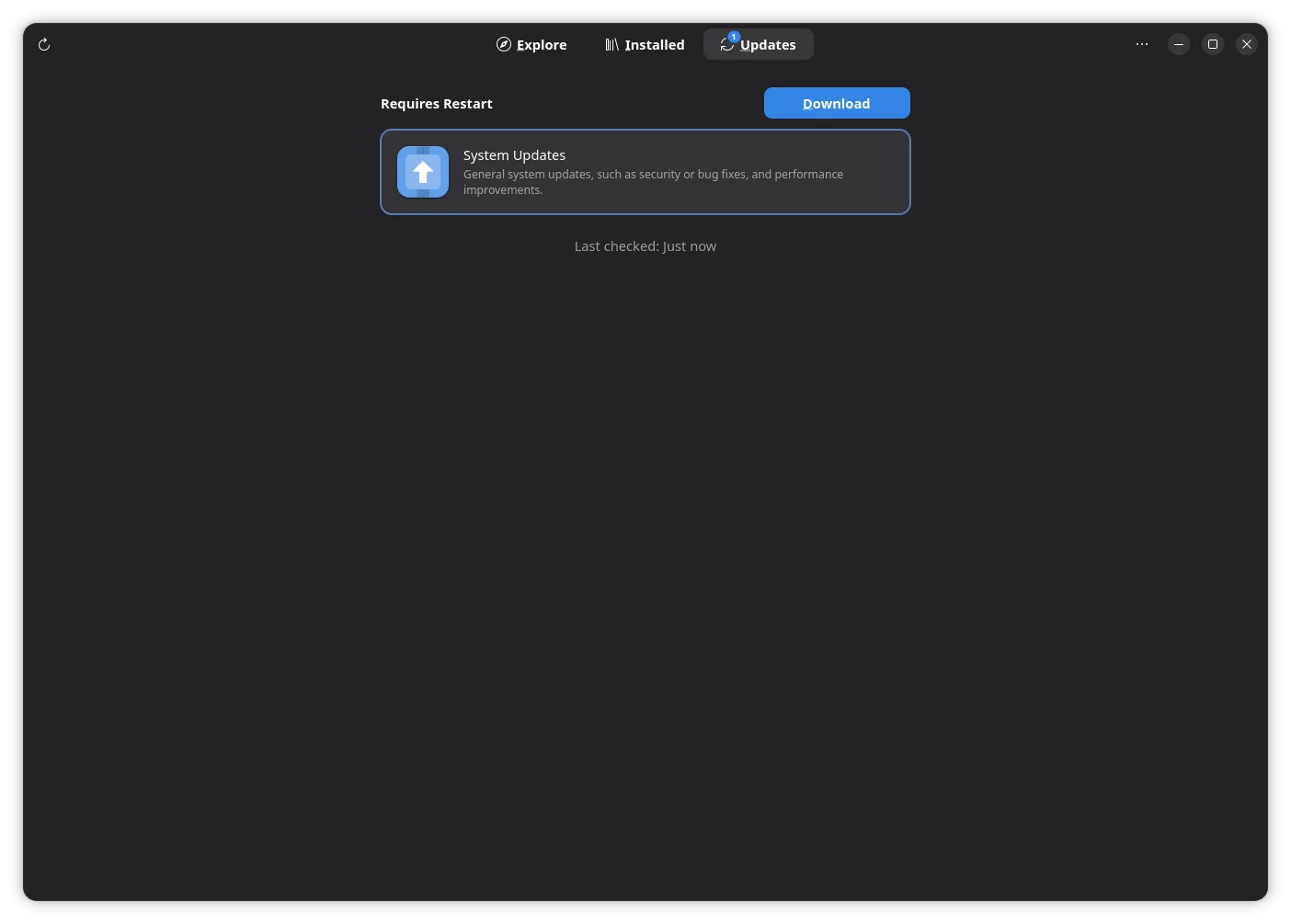 System Updates